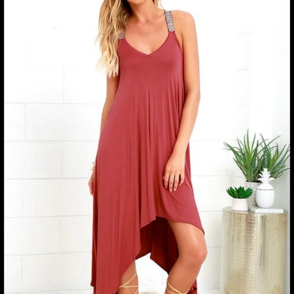 Heroic Spirit Midi dress by‎ Lulu's women's small